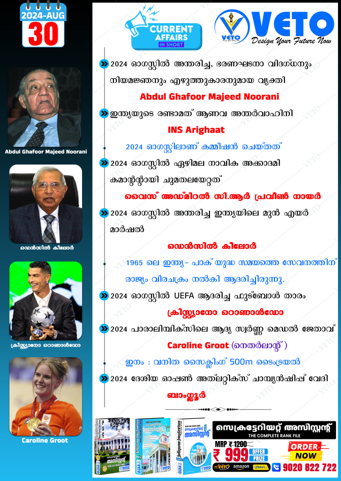 CURRENT AFFAIRS